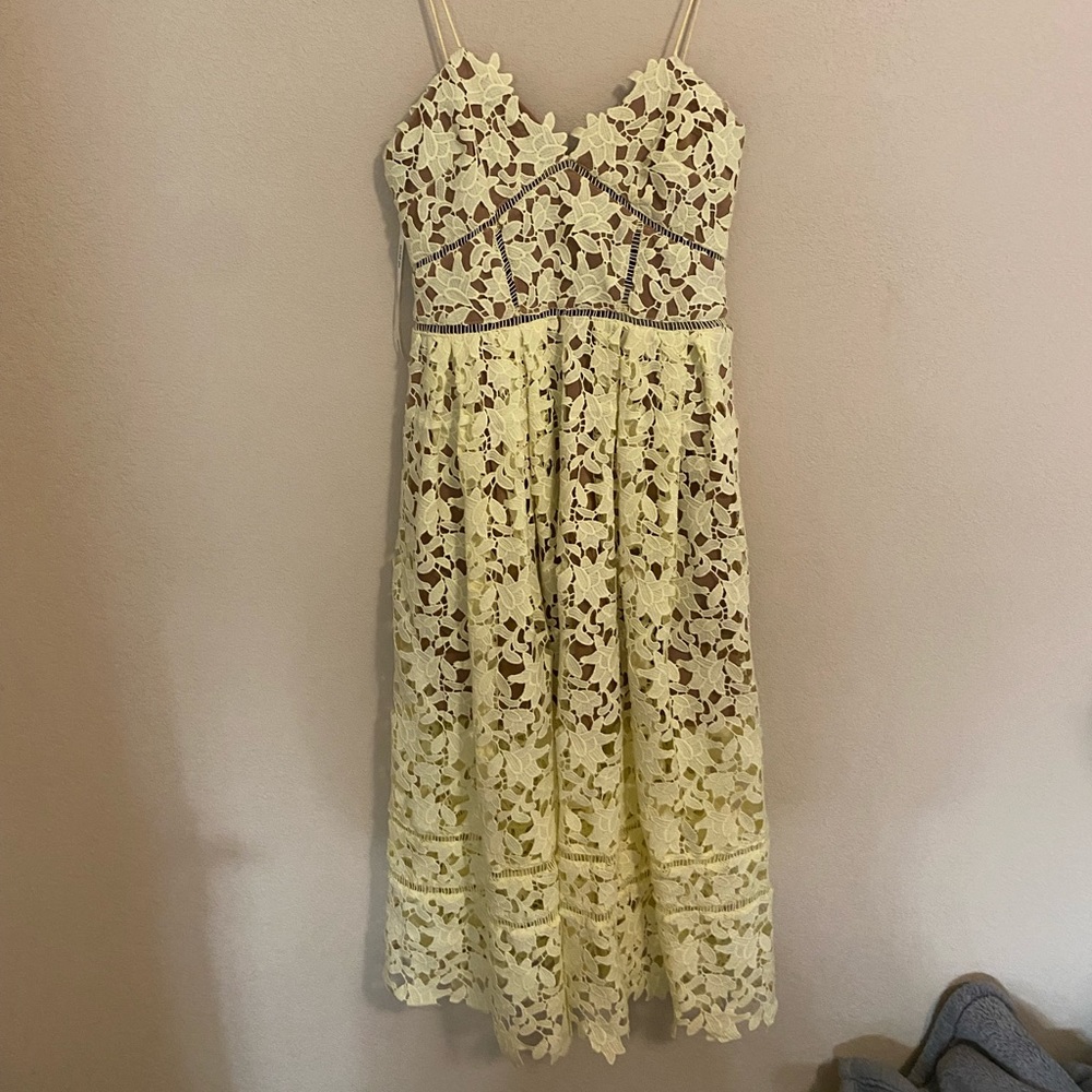 Self Portrait. dress